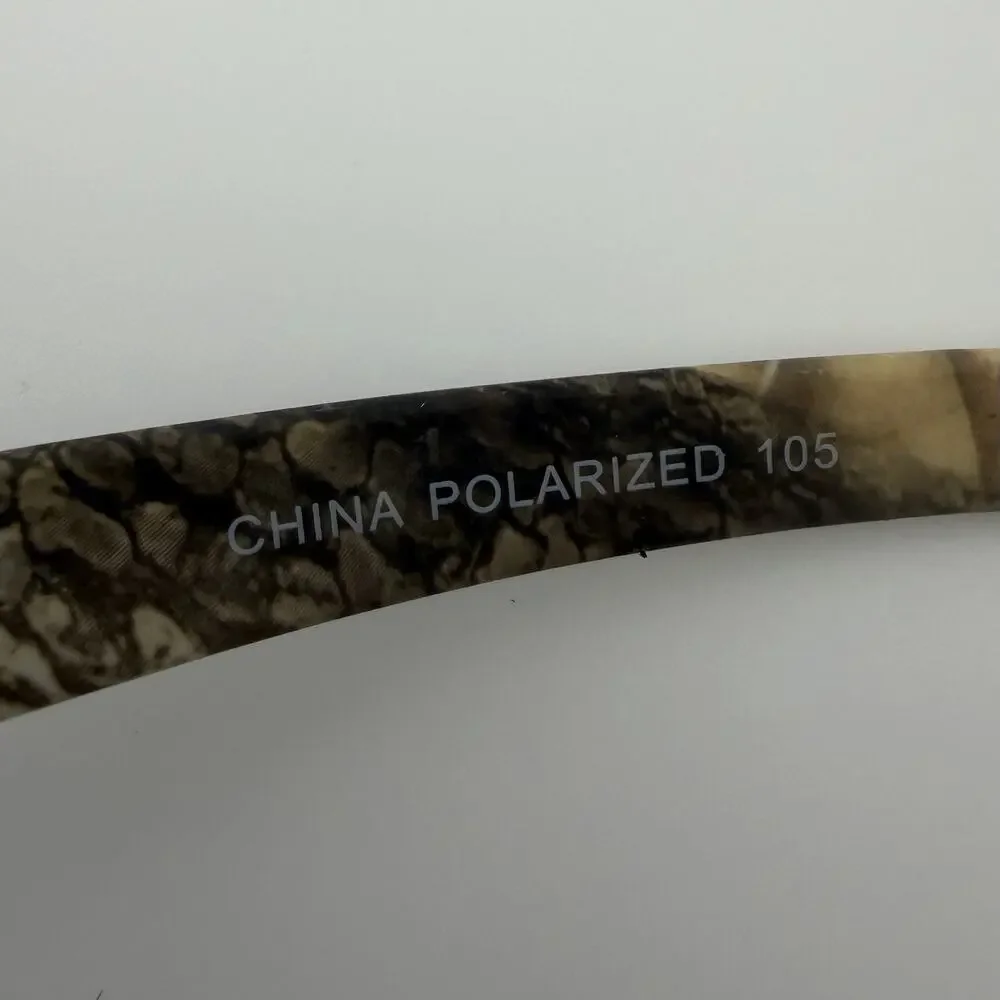 Piranha Polarized 105 Sport Sunglasses Camo Wrap Hunting Fishing #50574B